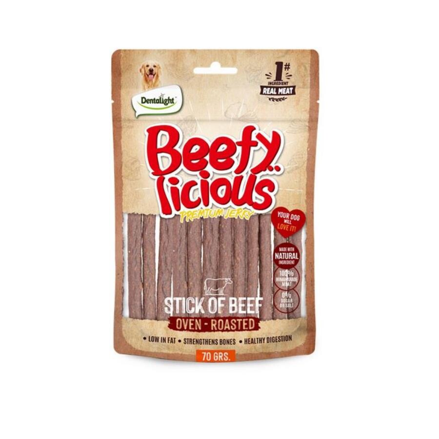 Dentalight Beefy Stick Sığır Etli Köpek Ödül Çubuğu 70 GR | SRC: Barcode: 6942133313456